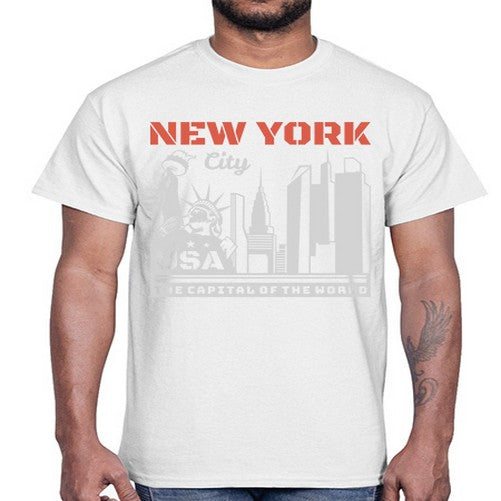 New York 1466#- cities- Cotton Tee