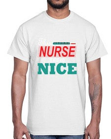 Nurse NiceTransperntPNG Style 1187#- nurse- Cotton Tee