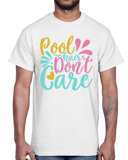 POOL HAIR DONT CARE Style 6#- summer- Cotton Tee