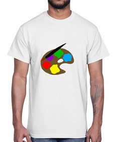 Paint Colors Artboard 173#- art pop art- Cotton Tee