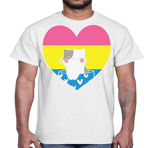 Pansexual Kawaii Cat Anime Art Anime 272#- anime- Cotton Tee