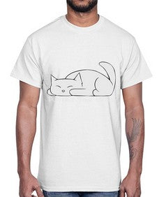 Perfect Time to Nap- cats- Cotton Tee