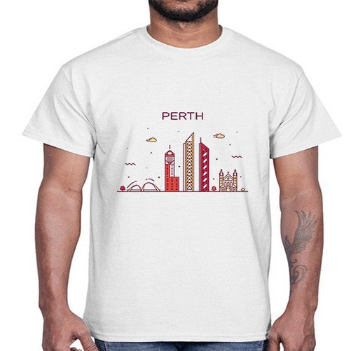 Perth 1598#- cities- Cotton Tee