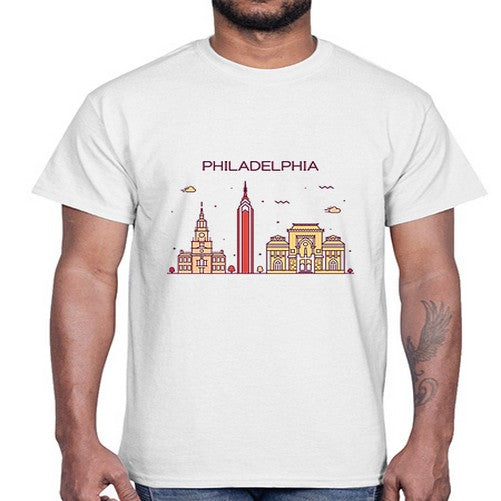 Philadelphia 1605#- cities- Cotton Tee