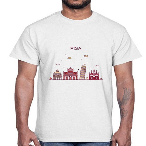 Pisa 1622#- cities- Cotton Tee