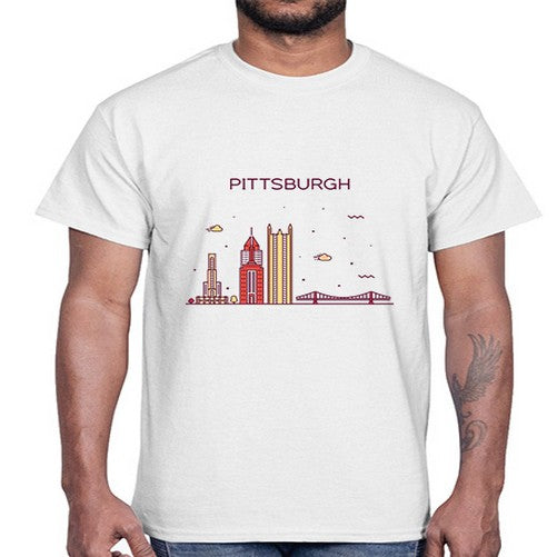 Pittsburgh 1626#- cities- Cotton Tee