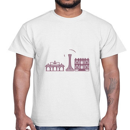 Pune 1695#- cities- Cotton Tee