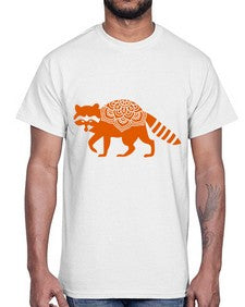 RacoonMandala 1010#- mandala- Cotton Tee