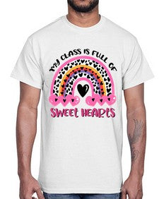 Rainbow Sweethearts Teacher 701#- teacher- Cotton Tee