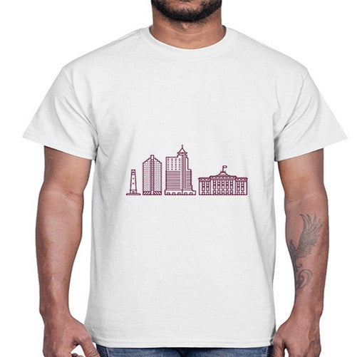 Raleigh 1709#- cities- Cotton Tee