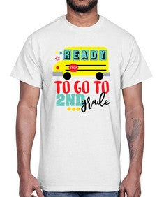 Ready to go second grade 725#- second grade- Cotton Tee