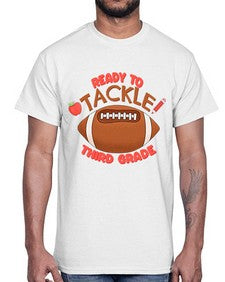 Ready to tackle third Grade 747#- third grade- Cotton Tee