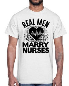 Real men Style 1349#- nurse- Cotton Tee
