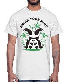 Relax Your Mind 496#- yoga- Cotton Tee