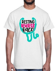Resting Nurse Face Style Style 1355#- nurse- Cotton Tee