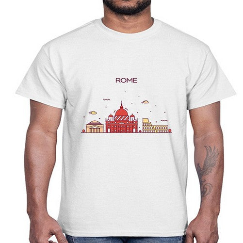 Rome 1750#- cities- Cotton Tee