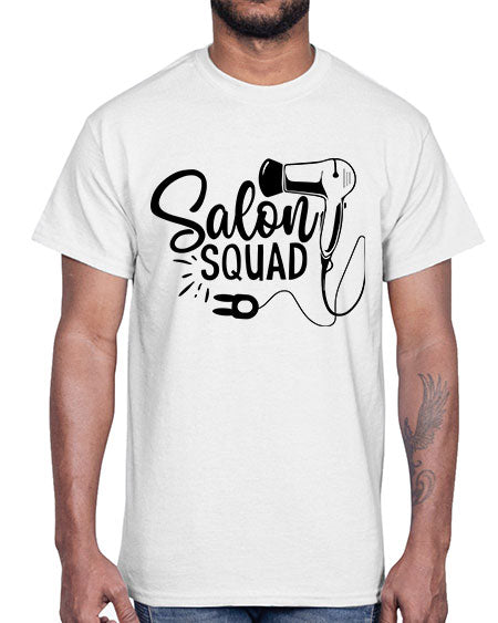 Salon Squad 1365#- hairdresser- Cotton Tee