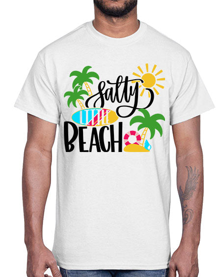 Satly Little Beach Style 26#- summer- Cotton Tee