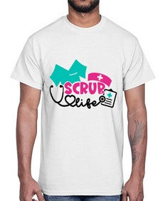 Scrub Life Style Style 1384#- nurse- Cotton Tee