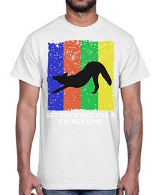 Set the Stage 515#- yoga- Cotton Tee