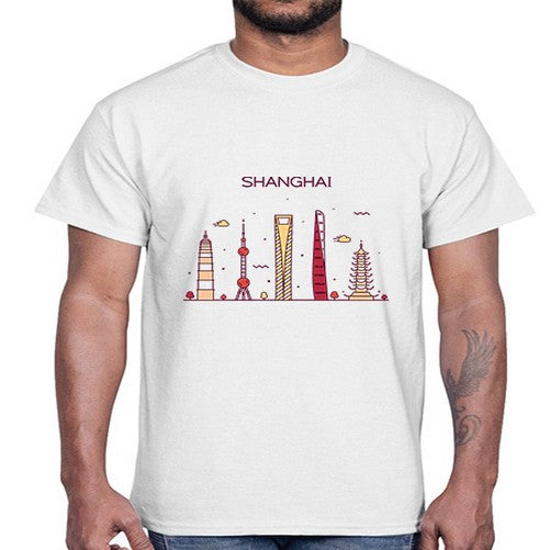 Shanghai 1827#- cities- Cotton Tee