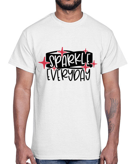 Sparkle Everyday Style 20#-makeup Cotton Tee