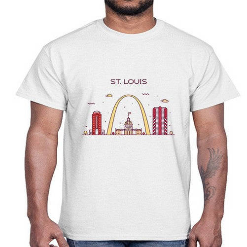 StLouis 1886#- cities- Cotton Tee