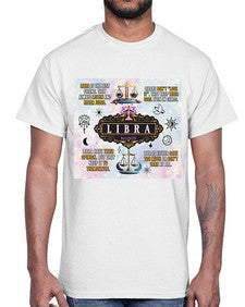 Straight Libra 474#- libra- Cotton Tee