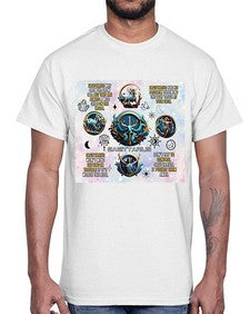 Straight Saggitarius 476#- sagittarius- Cotton Tee