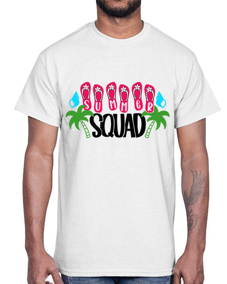 Summer Squad Style 22#- summer- Cotton Tee
