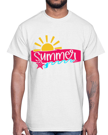Summer Style 25#- summer- Cotton Tee