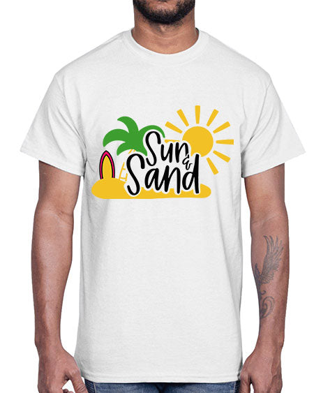 Sun Sand Style 17#- summer- Cotton Tee