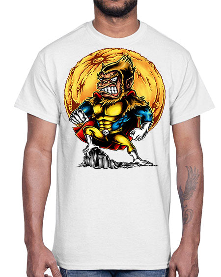 Super Monkey - Files- monkey- Cotton Tee