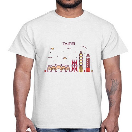 Taipei 1937#- cities- Cotton Tee