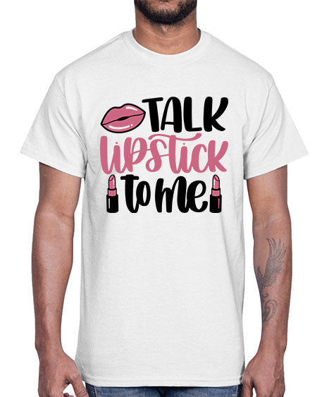 Talk Lipstick To Me Style 15#-makeup Cotton Tee
