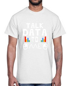 Talk dada to me 15#- computer- Cotton Tee