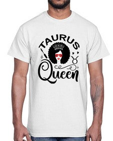 Taurus queen 505#- taurus- Cotton Tee