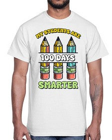 Teacher My Students Are one hundred 922#- one hundred days- Cotton Tee