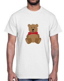Teddybear 248#- cartoon animals- Cotton Tee