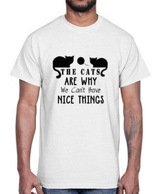 The Cats Style 118#- cats- Cotton Tee