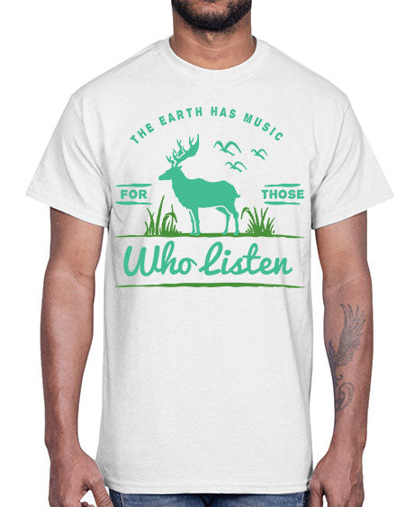 The Earth Has Music 15#- nature- Cotton Tee