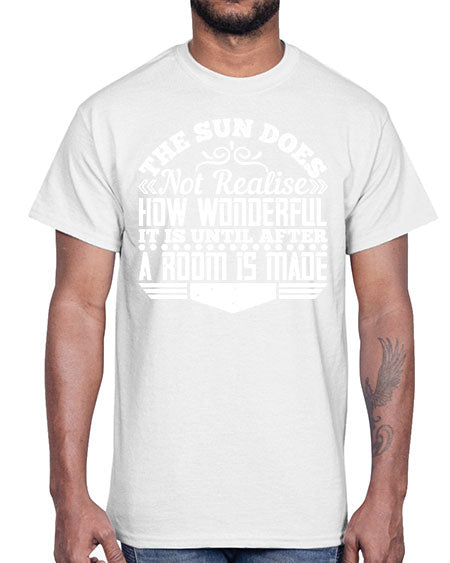 The Sun does not realise how wonderful it is until after a room is made Style 435#- architect- Cotton Tee