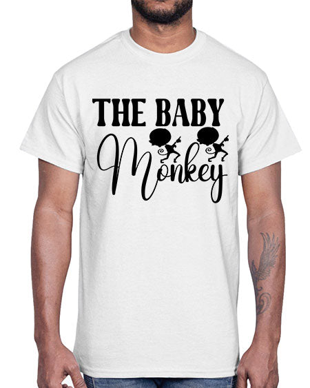 The baby monkey - monkey- Cotton Tee