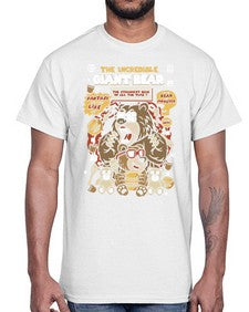 The incredible bear 251#- cartoon animals- Cotton Tee