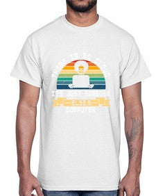 There is no cloud 11#- computer- Cotton Tee