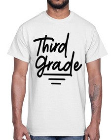 Third Grade 947#- third grade- Cotton Tee