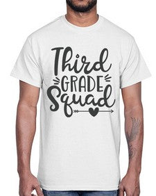 Third Grade Squad 975#- third grade- Cotton Tee