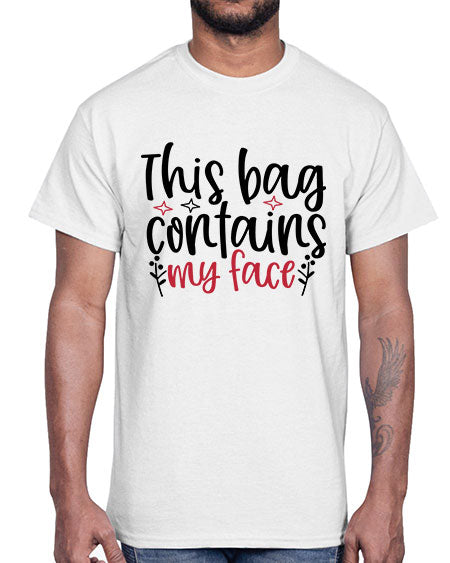 This bag contains my face Design Style 216#-makeup Cotton Tee