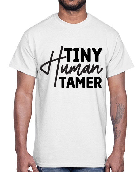 Tiny Human Tamer 466#- kids- Cotton Tee