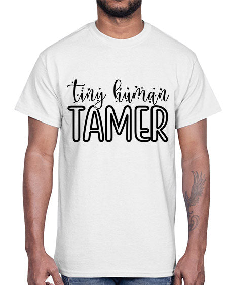 Tiny Human Tamer 467#- kids- Cotton Tee